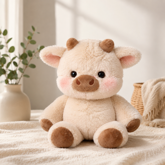 Running HIGHLAND COW Plushie