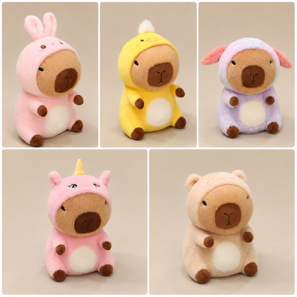 Capybara Cosplay Doggy Bunny Duck Unicorn Bear