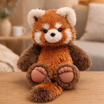 Running RED PANDA Plushie